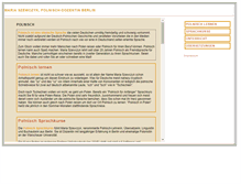 Tablet Screenshot of polnisch.onreact.com